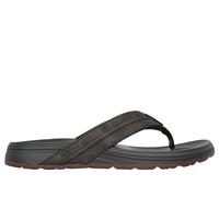 Skechers Uomo Patino - Marlee Sandali in Cioccolato, Taglia 43, Vegan