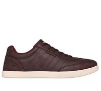 Skechers Uomo Placer - Crandon Sneaker in Cioccolato, Taglia 46