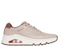 Skechers Uomo Premium Leather UNO Icon - Idolizer Sneaker in Marrone, Taglia 44