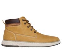 Skechers Uomo Relaxed Fit: Garlan - Deno Shoes in Naturale, Taglia 47.5
