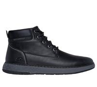Skechers Uomo Relaxed Fit: Garlan - Deno Shoes in Nero, Taglia 43