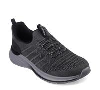 Skechers Uomo Relaxed Fit: Garner - Crispin Sneaker, Rete nera., 45.5 EU