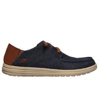 Skechers Uomo Relaxed Fit: Melson - Planon Sneaker in Blu Navy Blue, Taglia 42