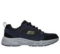 Skechers Uomo Relaxed Fit: Oak Canyon Sneaker in Blu Navy Blue/Lime, Taglia 46