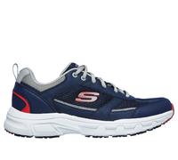 Skechers Uomo Relaxed Fit: Oak Canyon - Verketta Sneaker in Blu Navy Blue/Grigio, Taglia 42