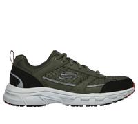 Skechers Uomo Relaxed Fit: Oak Canyon - Verketta Sneaker in Oliva/Nero, Taglia 40