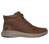 Skechers Uomo Relaxed Fit: Parson - Ederic Shoes in Marrone Chiaro, Taglia 41