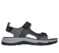 Skechers Uomo Relaxed Fit: Prewitt - Rigdon Sandali in Grigio, Taglia 41, Vegan