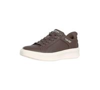 Skechers Uomo Scarpe da Ginnastica Court Break con Doppia Ventilazione, Chocolate, 43 EU