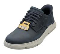 Skechers Uomo Scarpe da Ginnastica Garza Slip-in, Navy/White, 41 EU