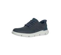 Skechers Uomo Scarpe da Ginnastica Garza Slip-in, Navy/White, 44 EU
