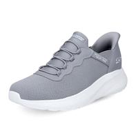 Skechers Uomo Scarpe da Ginnastica Hands-Free Slip-in Bobs Squad Chaos Daily Hype, Gray Knit, 43 EU