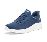 Skechers Uomo Scarpe da Ginnastica Hands-Free Slip-in Bobs Squad Chaos Daily Hype, Navy Knit, 45 EU