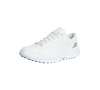 Skechers Uomo Relaxed Fit: GO GOLF Drive 6 Shoes in Bianco, Taglia 44.5, Arch Fit