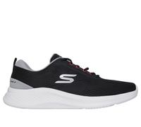 Skechers Uomo Skech-Lite Pro 2.0 - Berrix Sneaker in Nero/Grigio, Taglia 43, Vegan, Lavabile in lavatrice