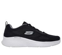 Skechers Uomo Skech-Lite Pro - Motion Sneaker in Nero/Grigio, Taglia 42, Vegan, Lavabile in lavatrice