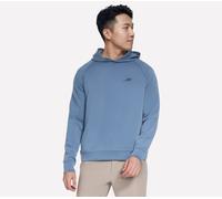 Skechers Uomo SKECHCLOUD Elevate felpa con cappuccio in Denim, Taglia 2XL