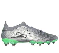 Skechers Uomo SKX_01 - Low Shoes in Argento/Lime, Taglia 44.5, Hyper Burst