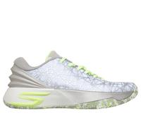 Skechers Uomo SKX JE1 Sneaker in Bianco/Argento, Taglia 44, Vegan