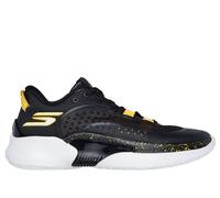 Skechers Uomo SKX RESAGRIP Sneaker in Nero/Oro, Taglia 45, Hyper Burst