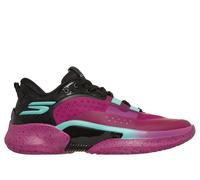 Skechers Uomo SKX RESAGRIP Sneaker in Porpora/Nero, Taglia 43, Hyper Burst