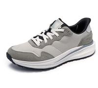 Skechers Uomo Slade Ultra Mercer Sneaker, Grey, 45.5 EU