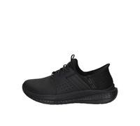Skechers Uomo Slade Zachary Slip-In ALLENATRICE, Black Mesh / Leather, 42 EU