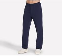 Skechers Uomo Slip-in Pantaloni Relaxed in Blu Navy Blue, Taglia Largo