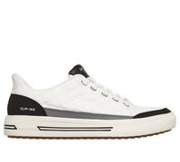 Skechers Uomo Slip-ins: Arch Fit Arcade - Cozy Fit Charming Daze Sneaker in Bianco/Nero, Taglia 41