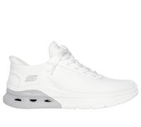 Skechers Uomo Slip-ins: BOBS Sport Arc Waves 2.0 Sneaker in Bianco, Taglia 41.5, Lavabile in lavatrice
