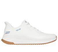 Skechers Sneakers Bobs Squad Slip-INS Uomo Bianco