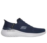 Skechers Uomo Slip-ins: Bounder 2.0 - Emerged Sneaker in Blu Navy Blue, Taglia 41.5 Wide , Vegan