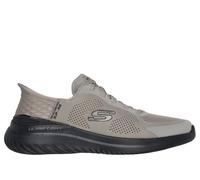 Skechers Uomo Slip-ins: Bounder 2.0 - Emerged Sneaker in Talpa/Nero, Taglia 45, Vegan