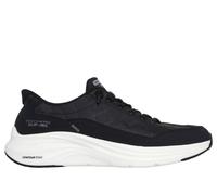 Skechers Uomo Slip-ins: Contour Foam - Cozy Fit Sneaker in Nero/Bianco, Taglia 48.5, Lavabile in lavatrice