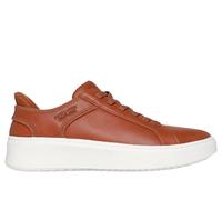 Skechers Uomo Slip-ins: Court Break - Double Vented Sneaker in Cognac, Taglia 47.5
