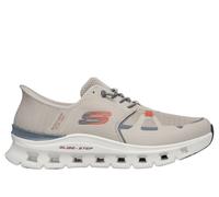 Skechers Uomo Slip-ins: Glide-Step Pro Sneaker in Talpa/Arancione, Taglia 42, Vegan, Lavabile in lavatrice