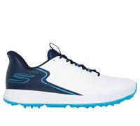 Skechers Uomo Slip-ins: GO GOLF Elite 6 Shoes in Bianco/Blu Navy Blue, Taglia 46, Arch Fit