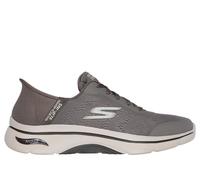 Skechers Uomo Slip-ins: GO WALK Arch Fit 2.0 - Simplicity 2 Sneaker in Marrone, Taglia 50, Lavabile in lavatrice