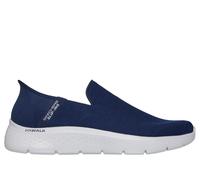 Skechers Uomo Slip-ins: GO WALK Flex - Louis Slip-On Shoes in Blu Navy Blue, Taglia 43, Lavabile in lavatrice