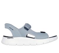 Skechers Go Walk Flex Sandal Easy Entry, Sportivo Uomo, Grigio, 47.5 EU