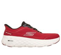 Skechers Uomo Slip-ins: GO WALK Max Cushioning Flex - Pave Sneaker in Rosso/Nero, Taglia 43, Vegan, Lavabile in lavatrice
