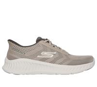 Skechers Uomo Slip-ins: GO WALK Now - Payton Sneaker in Kaki, Taglia 41, Vegan, Lavabile in lavatrice