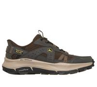 Skechers Uomo Slip-ins John Deere Relaxed Fit: Equalizer 5.0 Trail - Harvest Sneaker in Marrone/Nero, Taglia 43