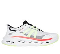 Skechers Uomo Slip-ins: Max Cushioning Glide-Step - Aberdeen Sneaker in Bianco/Multicolore, Taglia 43.5, Vegan, Lavabile in lavatrice