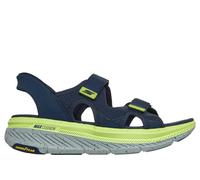 Skechers Uomo Slip-ins: Max Cushioning Premier 2.0 Sandali - Julian in Blu Navy Blue/Lime, Taglia 43.5