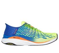 Skechers Uomo Slip-ins: Max Cushioning Propulsion - Vitality Sneaker in Giallo/Blu, Taglia 43, Vegan