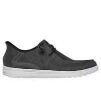 Skechers Uomo Slip-ins Relaxed Fit: Melson - Coronado Sneaker in Nero/Grigio, Taglia 42, Lavabile in lavatrice