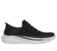 Skechers Uomo Slip-ins Relaxed Fit: Slade - Quinto Sneaker in Nero, Taglia 41, Vegan, Lavabile in lavatrice