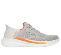 Skechers Uomo Slip-ins Relaxed Fit: Slade - Quinto Sneaker in Sabbia, Taglia 42.5, Vegan, Lavabile in lavatrice