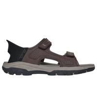 Skechers Uomo Slip-ins Relaxed Fit: Tresuomo - Reece Sandali in Cioccolato, Taglia 42